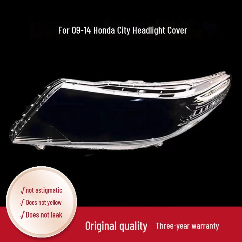 Suitable for 2009-2014 Honda City: Headlight Cover/Headlight Shell.