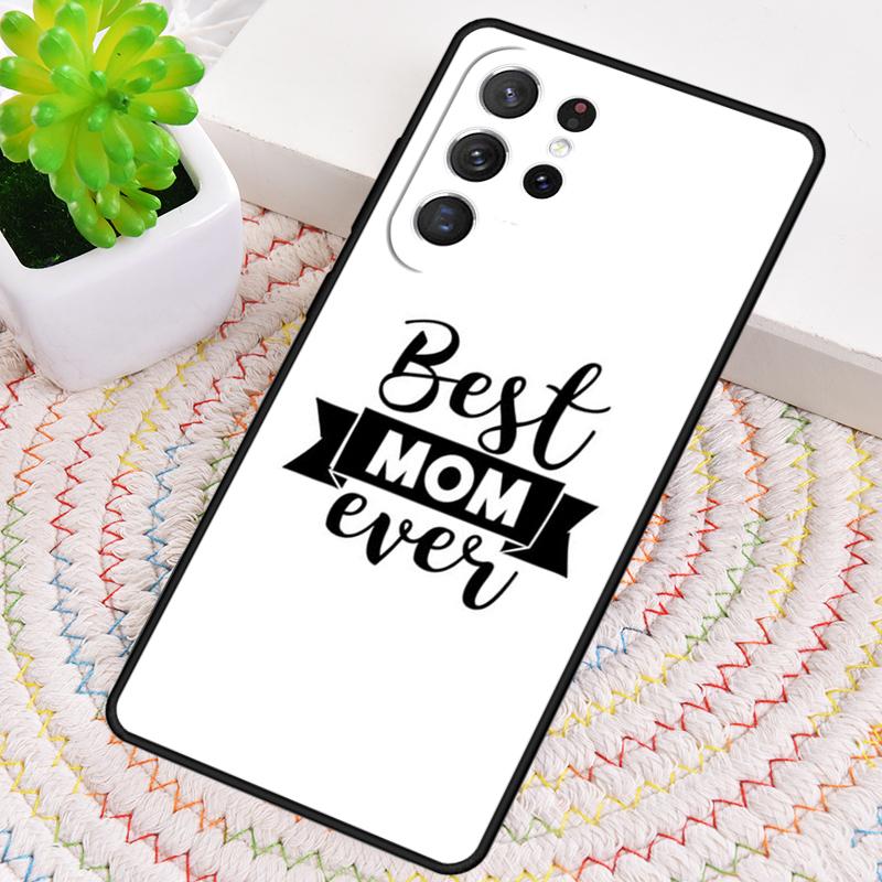 Coole Mama Mutter Beste Überhaupt Silikon Handyhülle Für Samsung Galaxy note 10 pro S26 S25 S24 S23 S22 S21 Plus Ultra Capa Cover