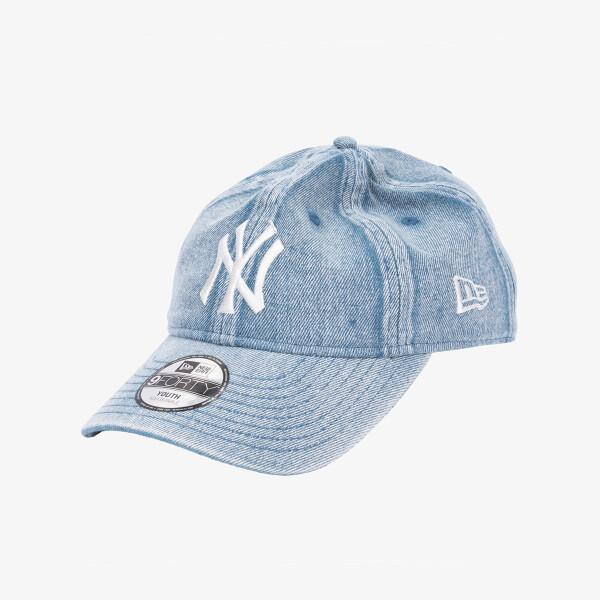 New Era Mlb New York Yankees Snow Washing Denim Unstructured Cap 14890754 55