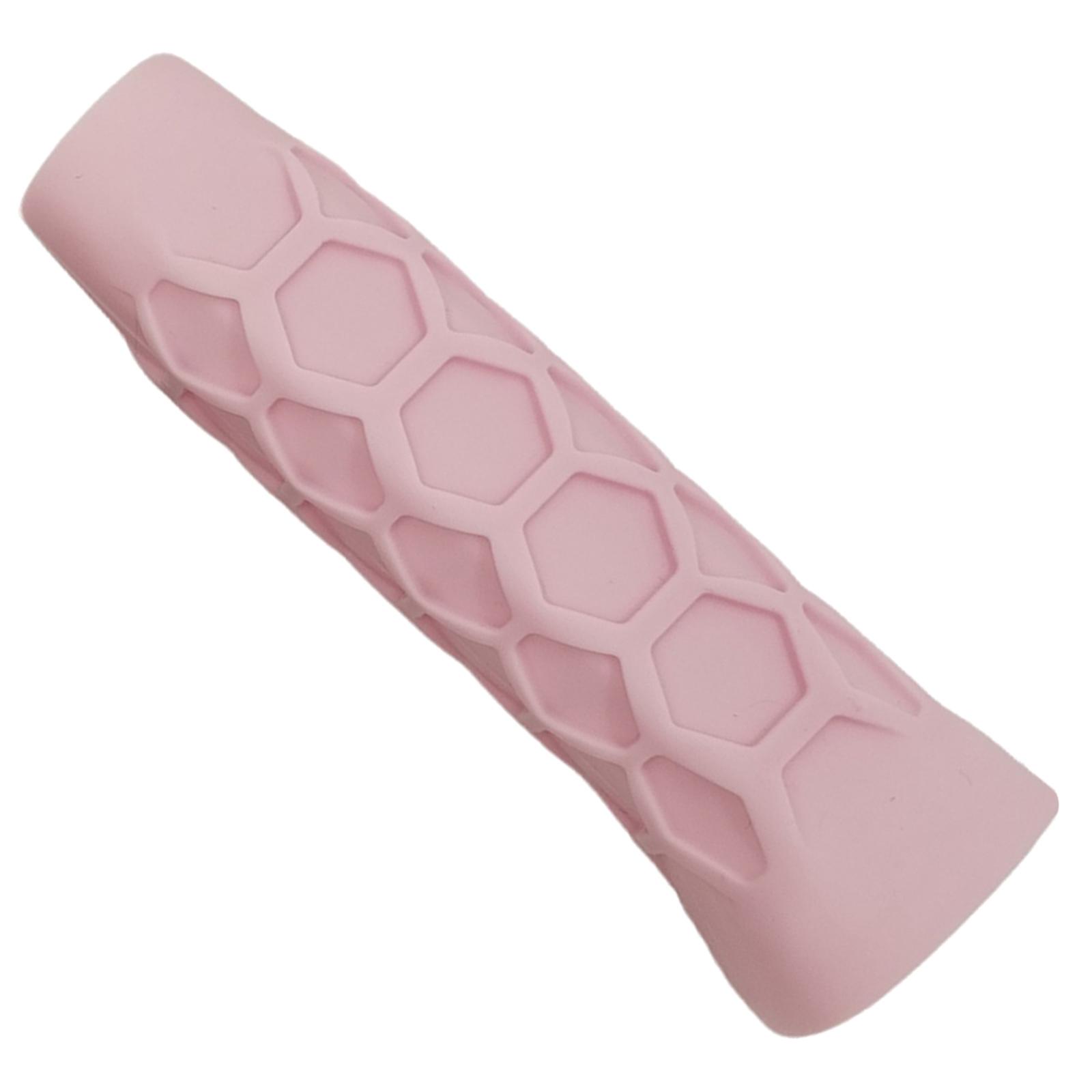 

Pickleballs Handle Cover Protector Silicone Grip Protection Sleeve Tennis Pickleballs Racket Overgrip Wrap Easy to Clean рожевий
