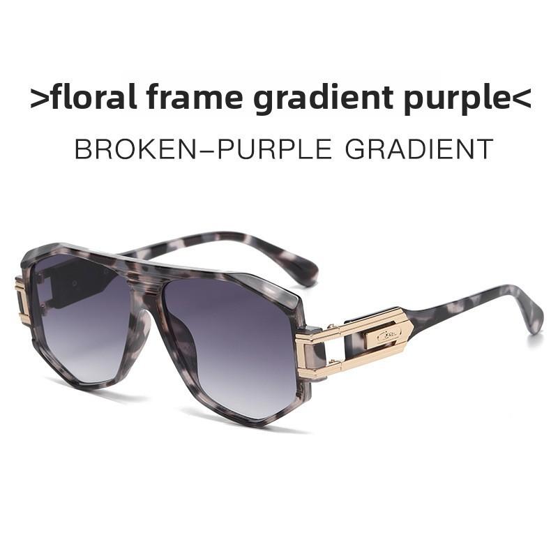 Classic Pilot Sunglasses For Men With Uv400 Protection And Geometric Frame For Outdoor Activities