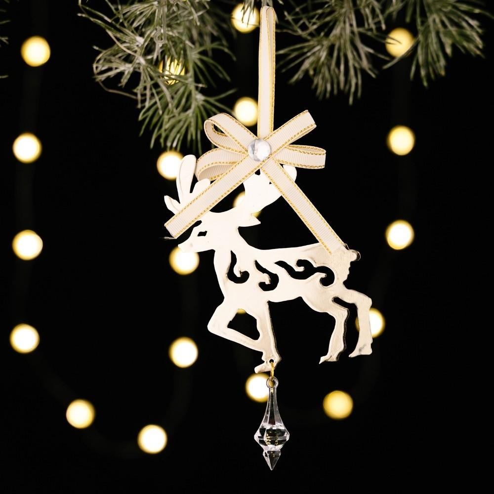 New Reindeer Christmas Decoration Snowman Snowflake Icicle Pendant Hanging Decor Festive Season