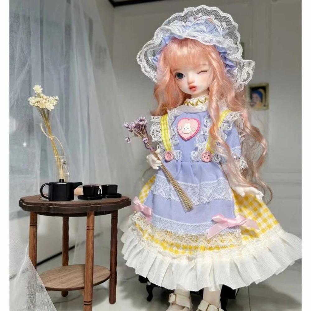 

Модная Милая Повседневная Одежда для Куклы 30 см 1/6 BJD Набор Наряда для Куклы Платье Принцессы Игрушка для Девочки Подарок Аксессуары для Куклы Праздничный Подарок