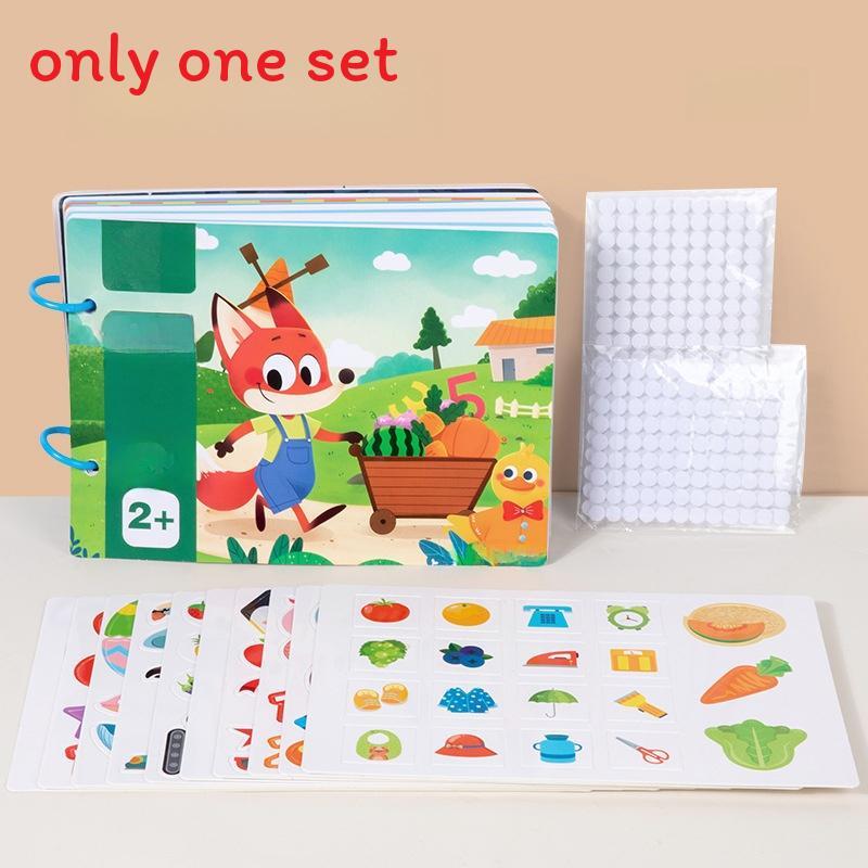 Wooden Tearing Book For Baby And Toddler Educational Play Toy For Early Learning