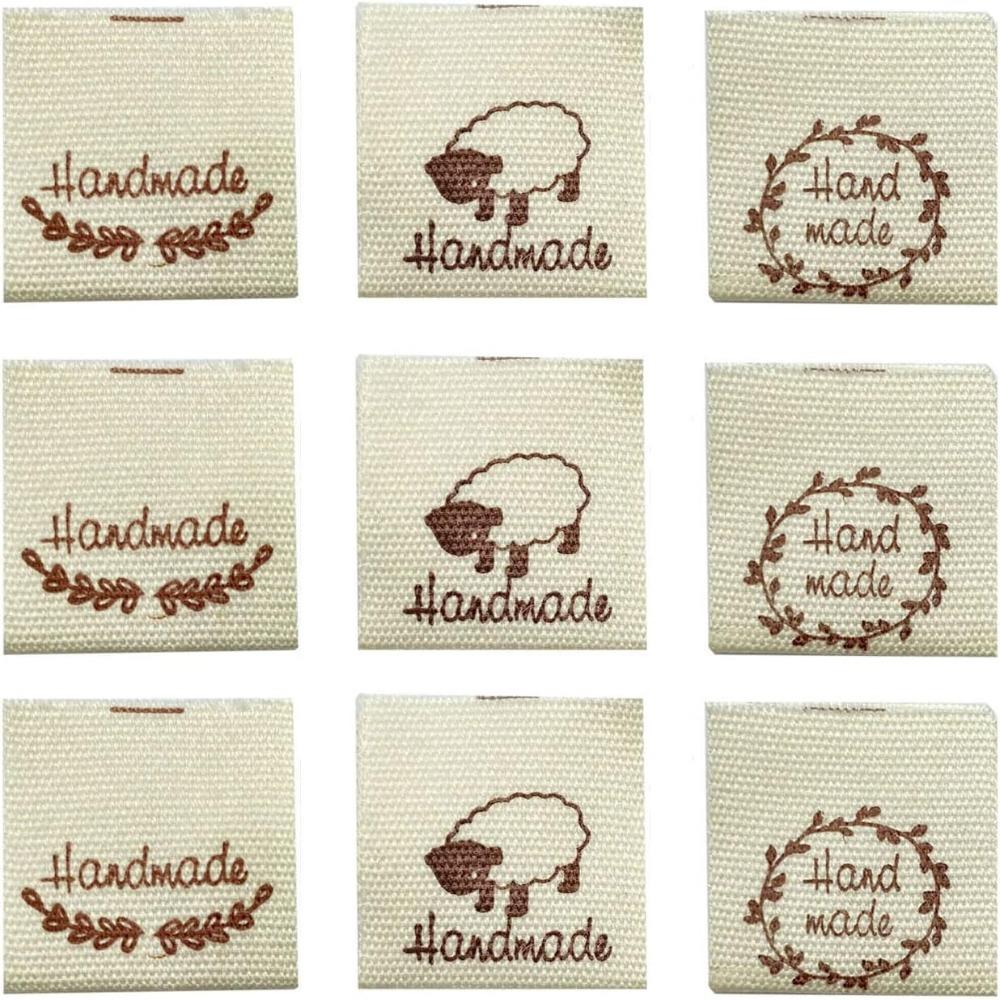 

Разноцветная ткань с воротником для одежды, ткацкая этикетка, декоративная этикетка, изготовление ювелирных изделий