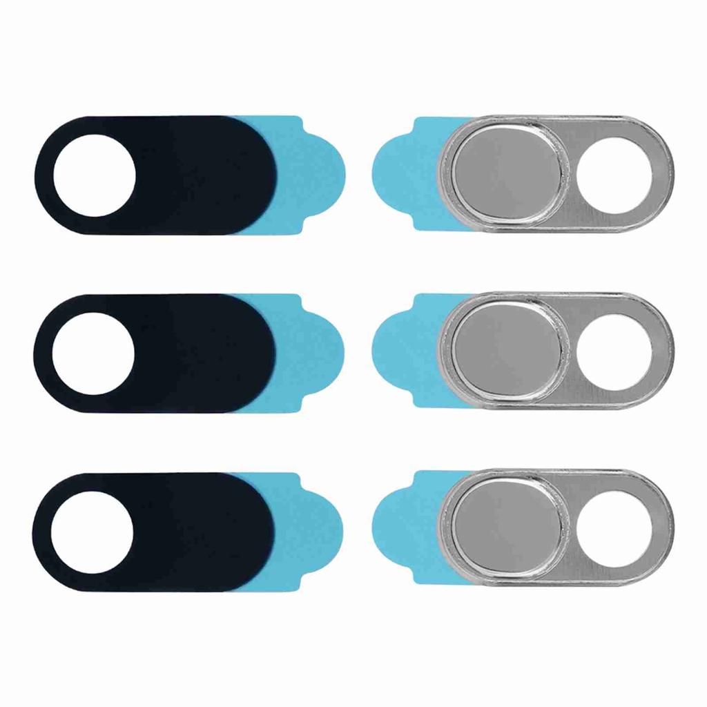 3pcs Metal Lens Cap Camera Privacy Protect Sticker Webcam Cover For Smartphone Tablets