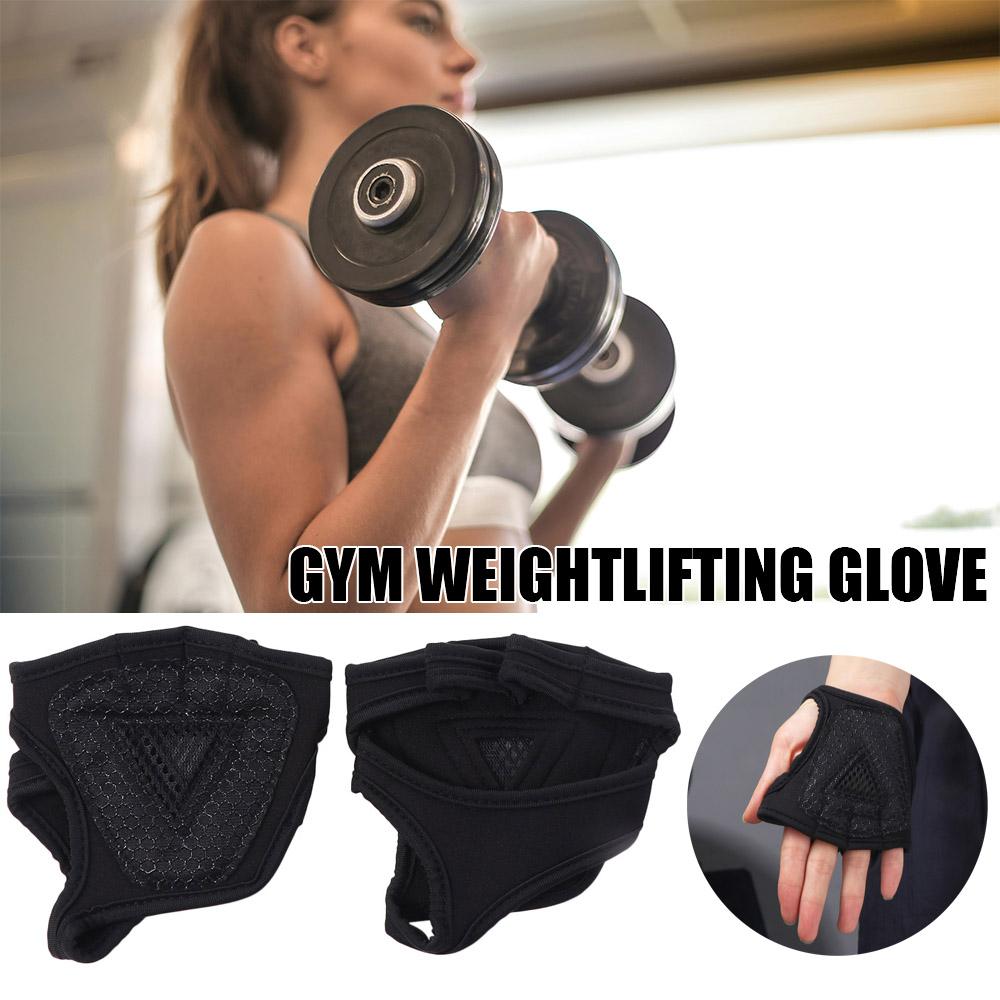 1 Pair Non-slip Fitness Palm Protect Pads Weightlifting Hand Protect Pads  Weightlifting