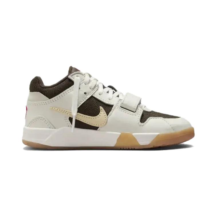 Air Jordan Travis Scott X Jordan Jumpman Jack TR PS Sail Kids Sneakers Cream Muslin Dark-Mocha FJ2851-100