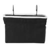 Bedside Storage Basket Hook Hanging Canvas Bag Rail Organization Shelf for Dormitory Office Living Room