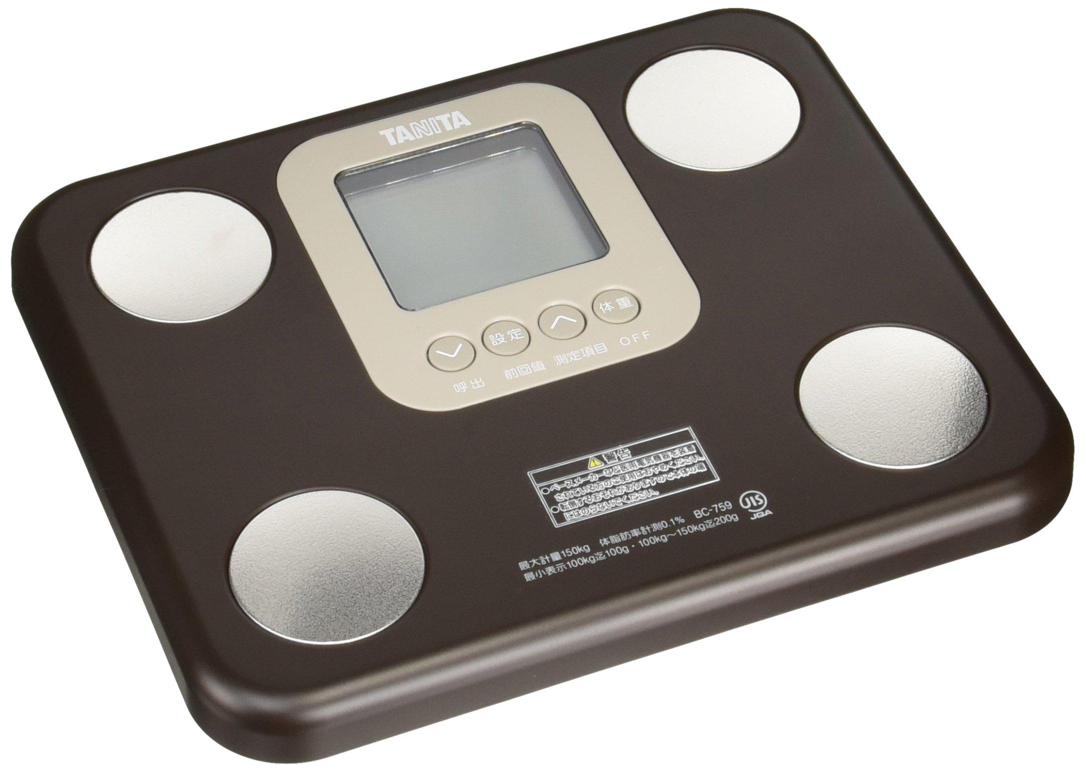

TANITA Body Composition Monitor BC-759-BR коричневий