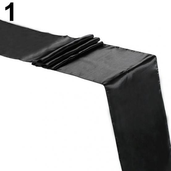 

12 x 108 дюймов атласная скамейка для свадебного стола, украшение для стола, декор для вечеринки