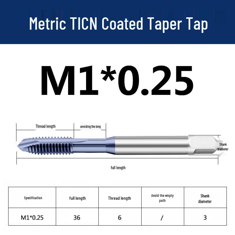 Jundingying TICN Spiral Point Tap