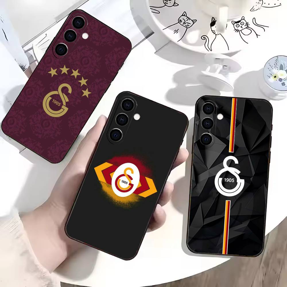 Fußballmannschaft Galatasaray Handyhülle für Samsung Galaxy A73,A72,A71,A70,A53,A52,A51,Weiche Silikon-Schwarze Hülle