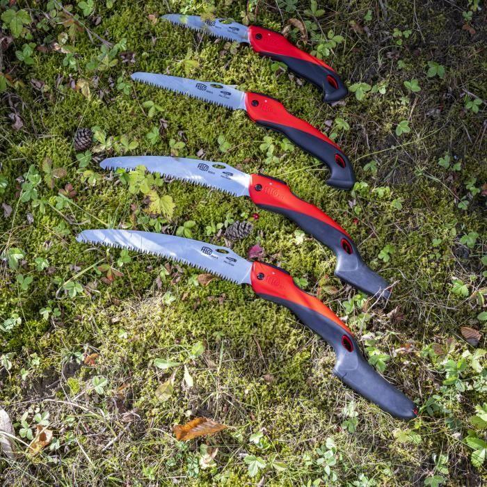 FELCO 602 Scie pliante, lame 16 cm, coupe tirante, viticulture, entretien arbres, coupe Ø 75 mm