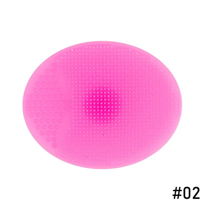 1pc Silicone Cleansing Brush Washing Pad Facial Exfoliating Blackhead Face Cleansing Brush Tool Soft Deep Cleaning Face Brush