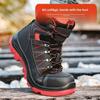Men Work Safety Shoes High Top Anti-smash Work Sneakers Anti-Piercing Work Boots Steel Toe Indestructible Shoes for Man Safety Boots