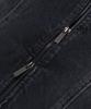RAYFIKERS Vintage Collared Denim Jacket Mr1Ju014_Black