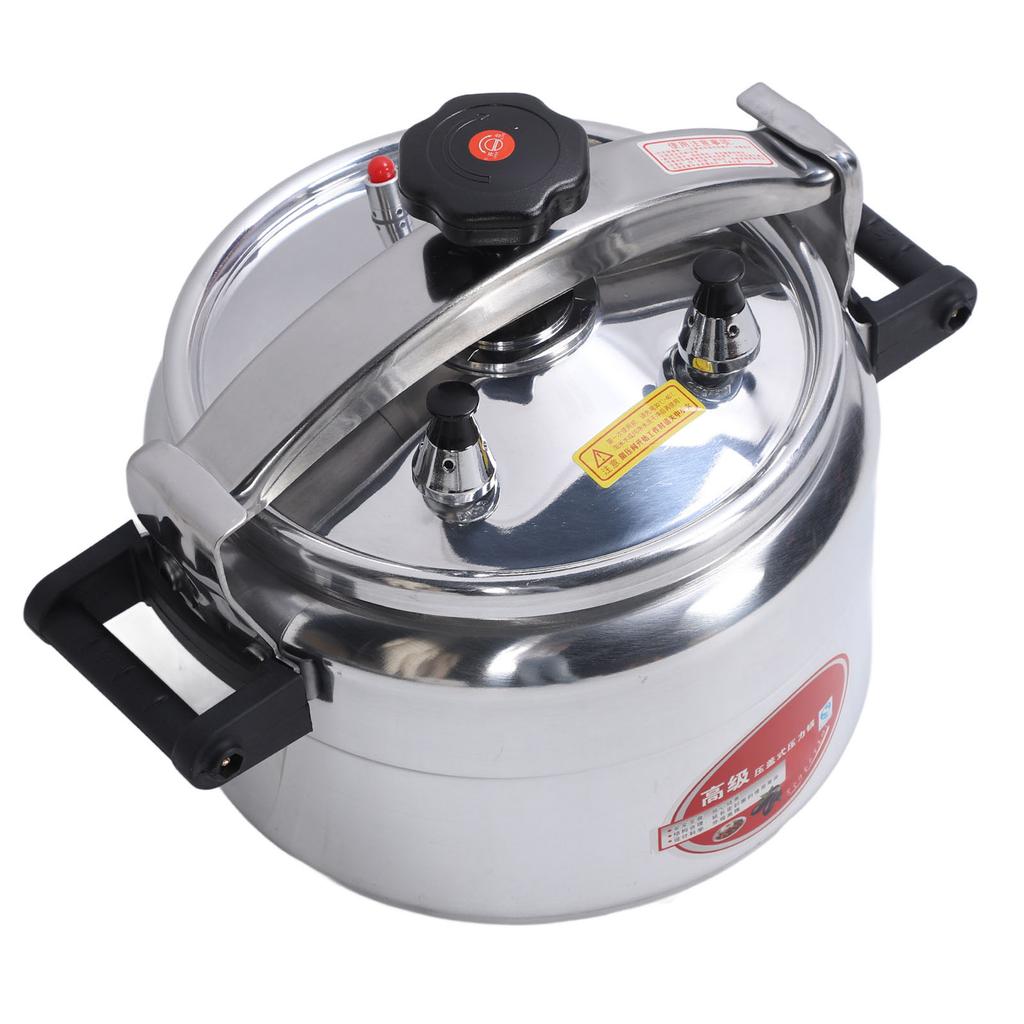 15L Großer Schnellkochtopf mit doppelter Sicherheitsverriegelung Aluminiumlegierung Auslaufsicher