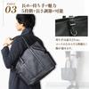 Joya Genuine Leather Tote Bag, Horizontal, BLACK J4705