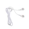 Conductive Silver Fiber TENS / EMS Electrode Treatment Gloves + Socks + Knee Pads + Bracers Acupressure Device Accessories 2.5MM