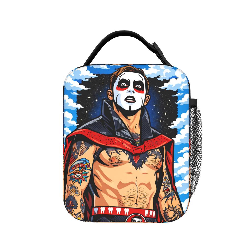 Danhausen You Are Cursed Merch Insulated Lunch Bag For Outdoor Wrestler Food Storage Bag Leakproof Cooler Thermal Lunch Boxes