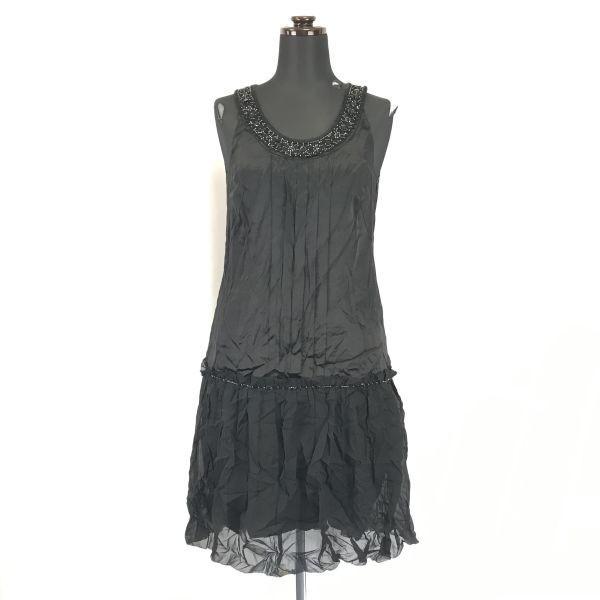 

BALLSEY 100% Silk Sleeveless Dress/Women s Size S/36/Black/