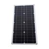 100W Solar Panel Kit IP67 Waterproof with DC 12V 24V 20A Controller Portable Solar Panel for RV