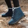 Shoes Women's Snow Boots Fleece Thickened Cotton Shoes High Top Martin Boots Large Size Cotton Boots Polyurethane Soft Sole Women's Boots