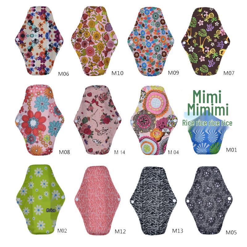 Bamboo Charcoal Washable Panty Liners - Reusable Leak-Proof Pads for Elderly & Postpartum Incontinence