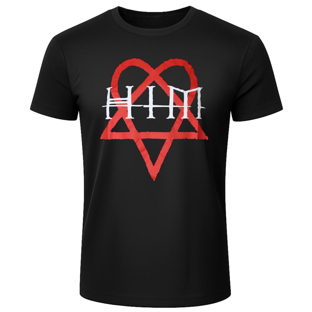 Him Graphic Cotton Band Tshirt Unisex Summer Short Sleeve Fashion Brand Tee Luxury Casual Vintage Tees