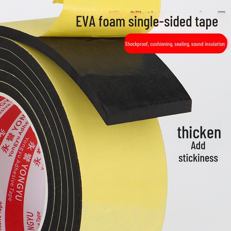 Self-Adhesive EVA Foam Sealing Strip – Dust-Proof, Temperature-Resistant, Anti-Collision, Shock-Absorbing Rubber for Doors and Windows