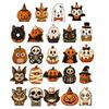 Halloween Gifts for Friends Wooden Ornaments, Retro Desktop Decorations Home Table Tiered Decorative Props Photography Tray Decor, Rustic