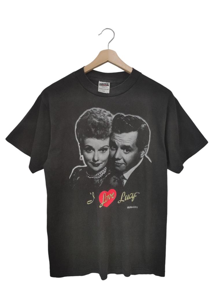 1992 Vintage I love Lucy adult valentine TV Lucille Ball Desi Arnaz shirt 90s I love lucy promo t shirt movie t shirt size large tultex