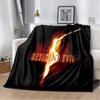D Resident Evil Gamer Blanket Soft Cozy Throw for Living Room Bedroom Travel Perfect Child Birthday Gift