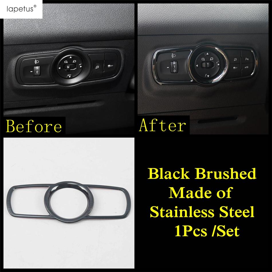 Car Head Light Lamp Control Switch Frame Decoration Cover Trim For Chery Tiggo 3 7 8 3X 5X 2016 - 2018 Accessories Interior Kit