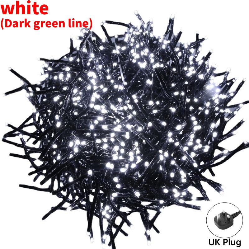 Led Outdoor Waterproof String Light Christmas Tree Lamp For Festive Celebrations