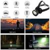 Head Mount Camcorders Headband Mounted Camera Waterproof Headlamp with Camera