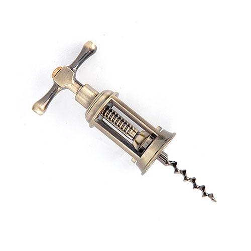 

Vintage Zinc Alloy Wine Opener Bottle Corkscrew Metal Opener Leverage Design Corkscrew for Wine Kitchen Bar Tools Cork Remover