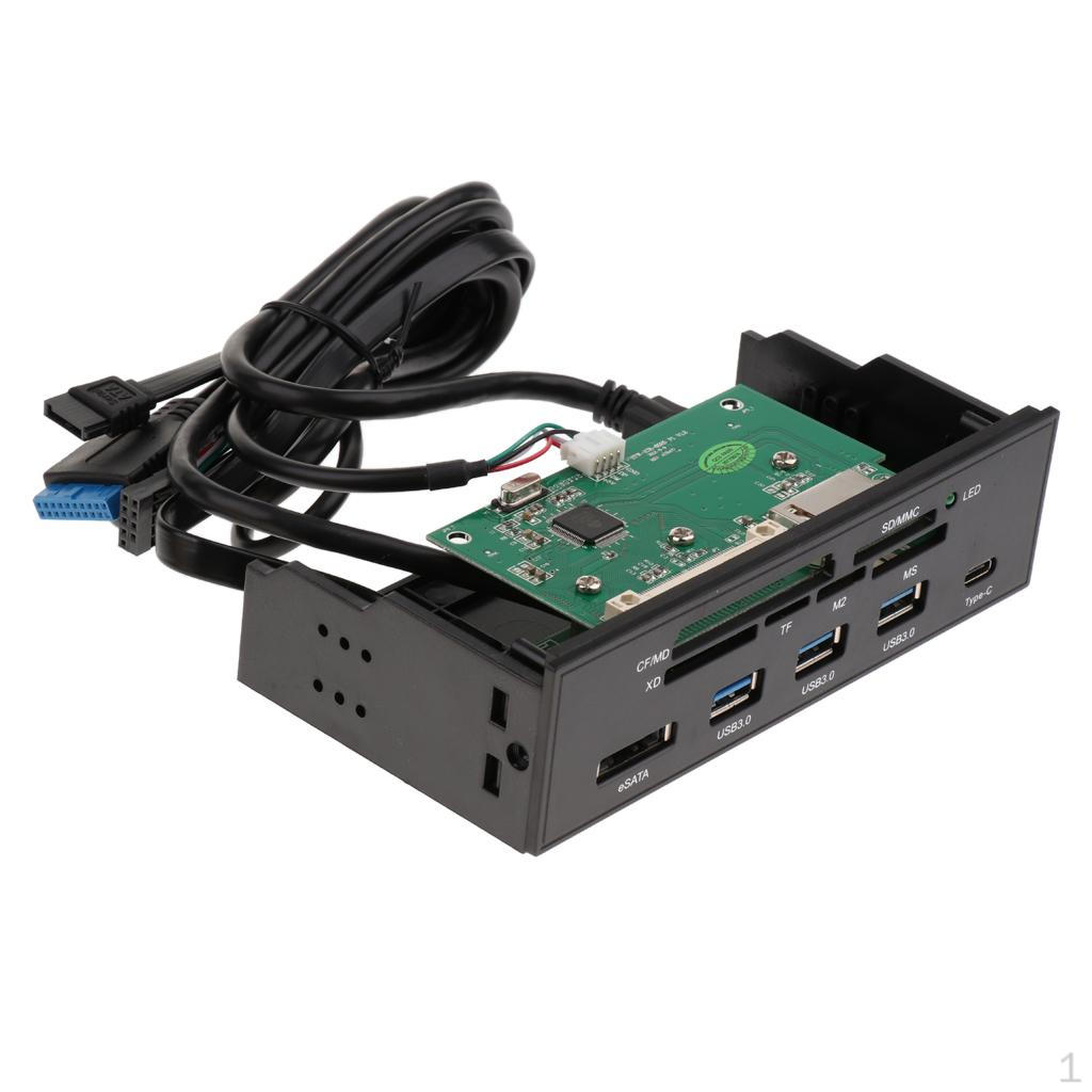5.25" Media Dashboard Optical USB 3.0 HUB Card Reader