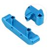 Aluminum Alloy Rear Squat Plate for RC Car FS 1 18 Electric Truck RC Car Part (Rear, Blue)