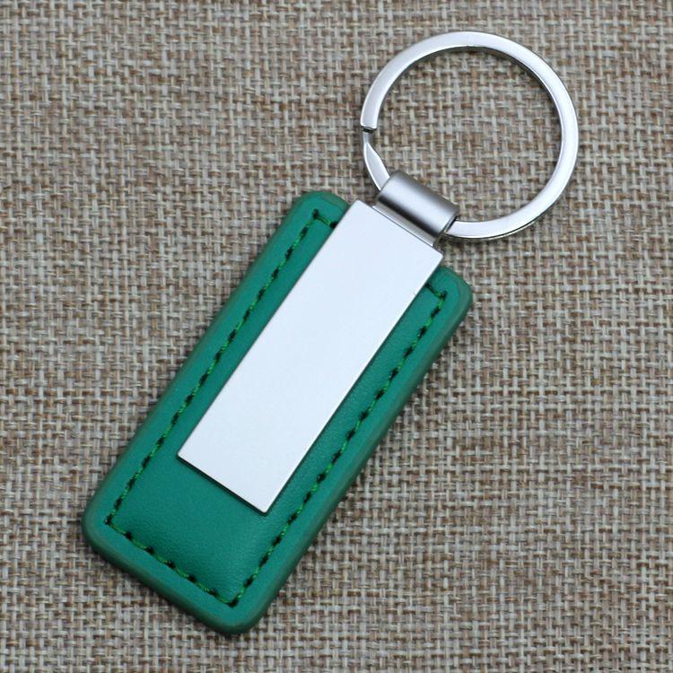 Sofort verfügbar Echte Leder Auto Schlüsselanhänger und Metall Schlüsselanhänger Anhänger - Ideal für Werbeaktionen und Geschenke