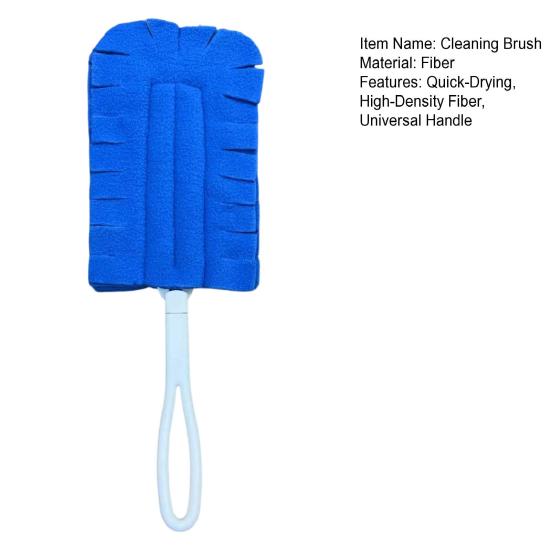 Cleaning Brush High-Density Fiber Quick-Dry Fabric Soft Non-Scratch Reusable Washable Duster Pad Cleaning Tool