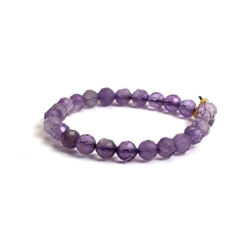 Anello con Pietra Naturale Agata cristallo quarzo zircone 2mm Multisfaccettato Gioielli regali adatti per uomo e donna