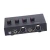 2 Channel Microphone Amplifier USB 5V DC Powered 48V Phantom Power Amplifier for Dynamic Condenser Mic Guitar