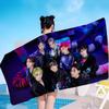 Korean Pop A-ATEEZ Big Microfiber Beach Towels Quick Dry Towel Sand Beach Towels Pool Towel For Travel Swim Pool Yoga