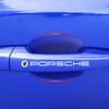 Car Door Sticker Carbon Fiber Scratches Auto Handle Protection Film For Porsche Boxster Cayenne Panamera Macan Cayman 911 918 996 917 991