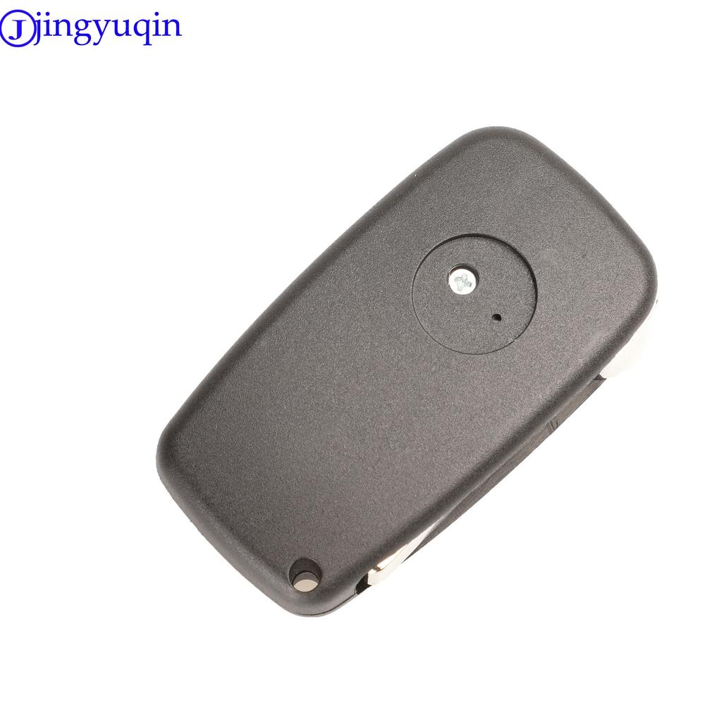 Jingyuqin Fernbedienung Klappbare Autoabdeckung Schlüsselhülle Gehäuse Für Fiat Punto Ducato Stilo Panda Idea Doblo Bravo Keyless Fob 3B