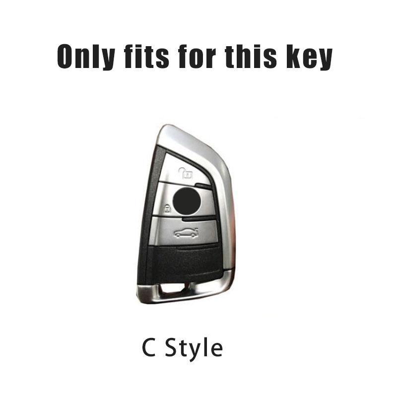 3 Buttons Smart Remote Control Protector Cover Car Key Case For BMW F20 G20 G30 X1 G05 X6 X7 Accessories Holder Shell Keychain