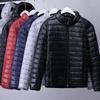 Men's 2023 Lightweight Hooded Cotton Jacket, Warm Winter Outerwear