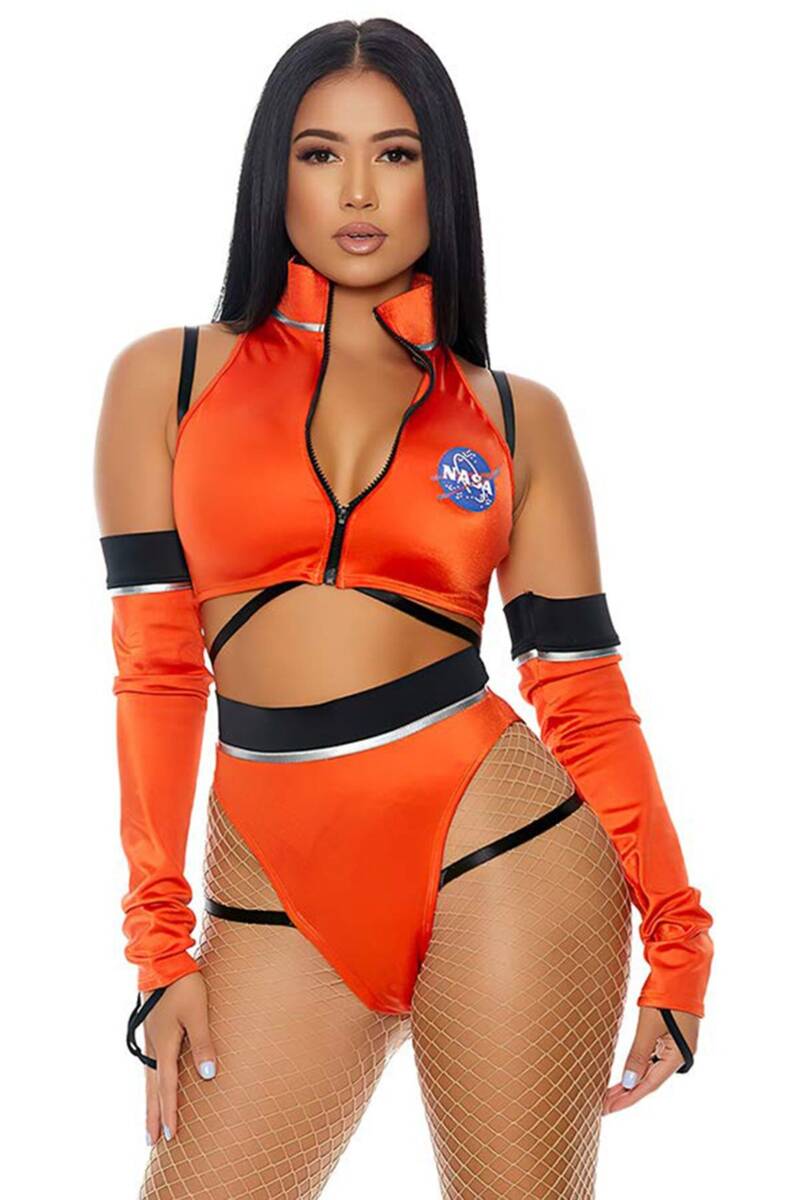 

Женский красный фантазийный астрологический костюм